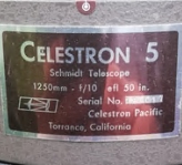 Celestron 5 125/1250mm