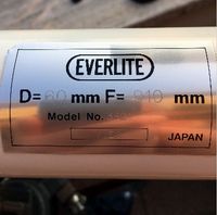 everlite FH-Refraktor 60/910mm