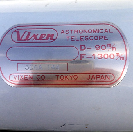 Vixen FH-Refraktor 90/1300mm