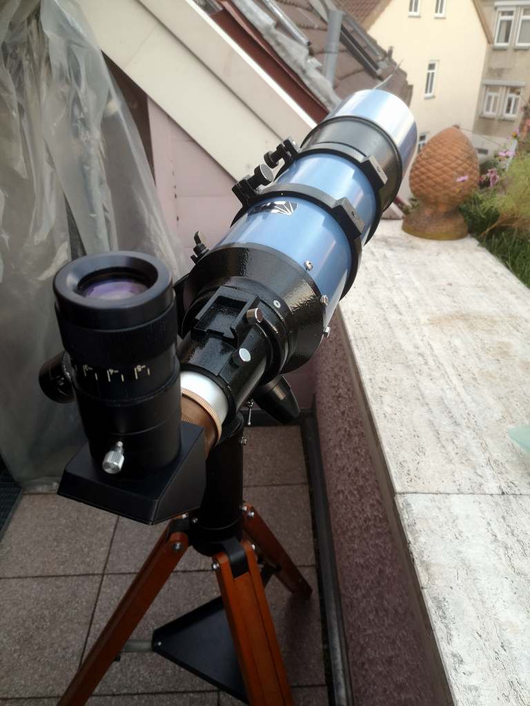 Der kurze Dicke: "Skywatcher"-Refraktor 150/750mm