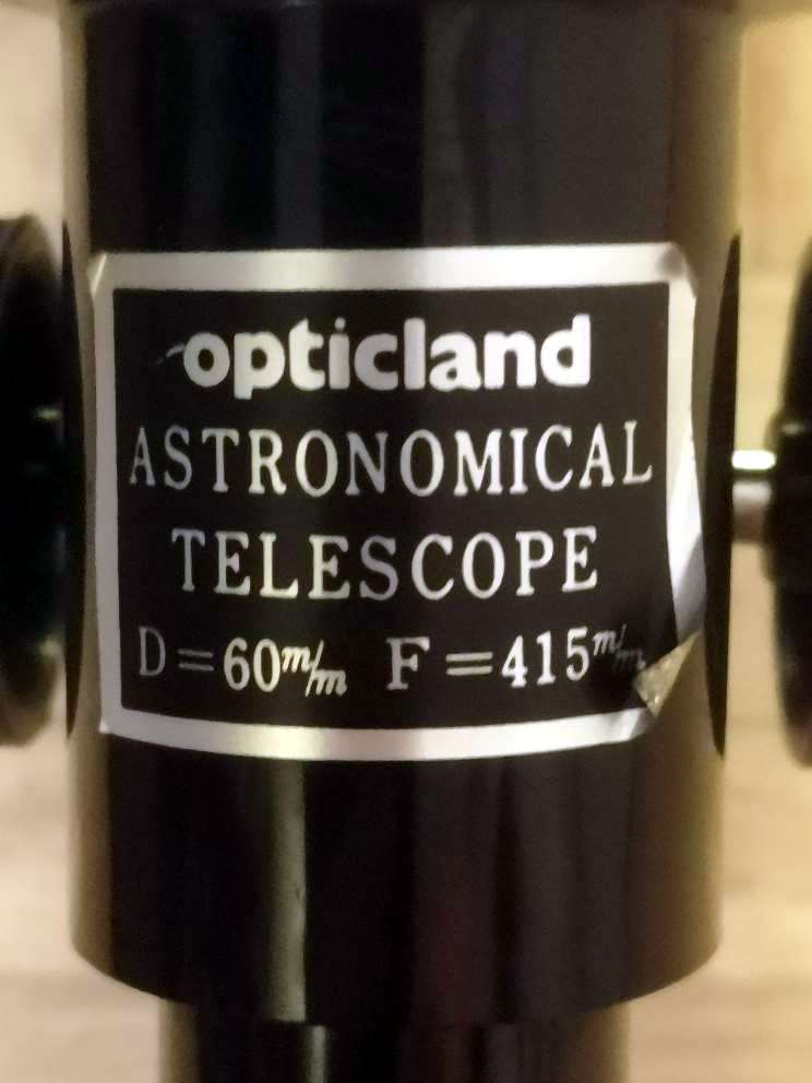 Spielzeug ... "Opticland" Refraktor 60/415mm